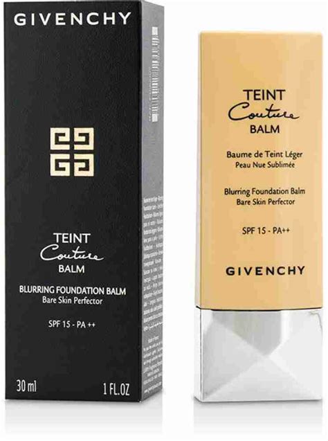 blurring foundation balm givenchy|Teint Couture Blurring Foundation Balm Broad Spectrum 15.